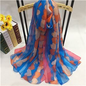 女士真絲圍巾 女士真絲圍巾