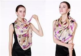 女式圍巾的各種圍法 女式圍巾的各種圍法