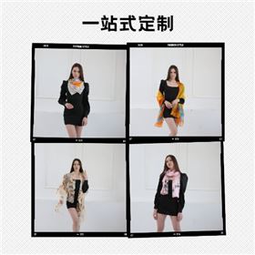 女真絲圍巾、真絲圍巾、圍巾絲巾