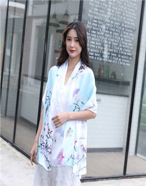 文創定制真絲圍巾 文創定制真絲圍巾