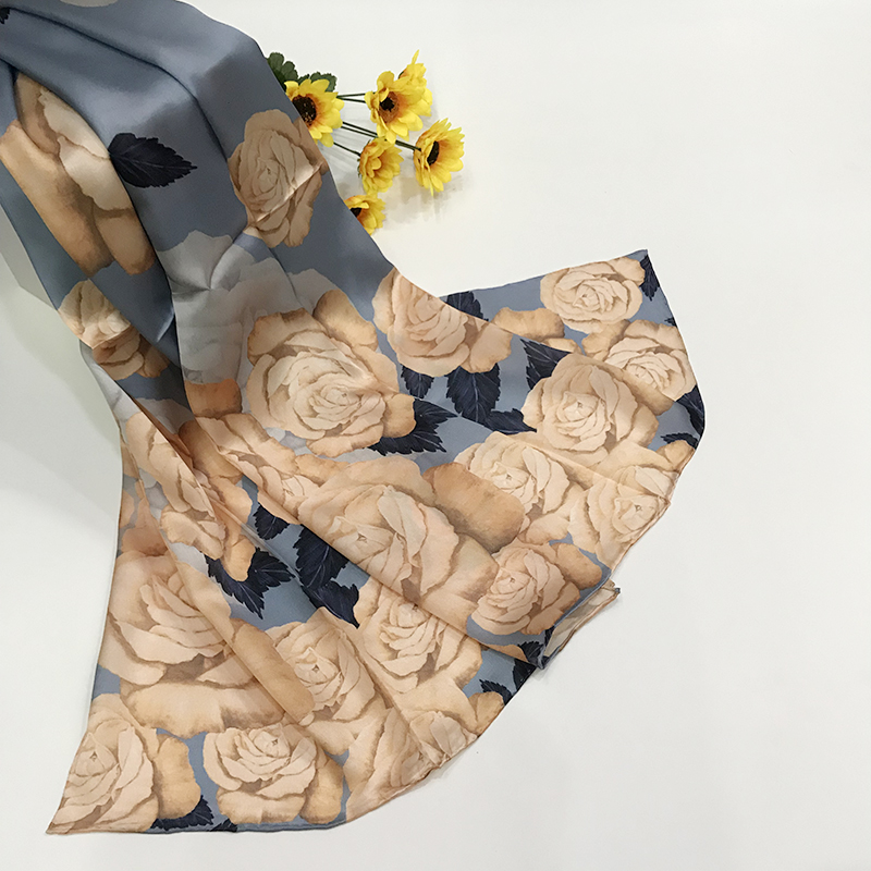 絲巾怎么系成防曬衣——真絲圍巾、真絲絲巾、圍巾定制