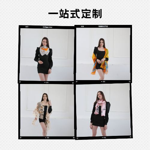 女真絲圍巾、真絲圍巾、圍巾絲巾