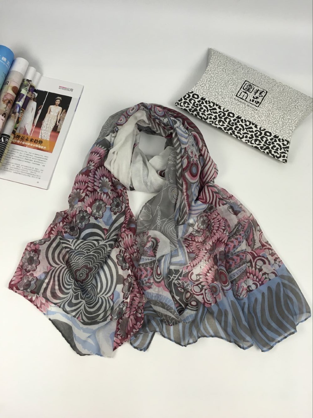 秋冬季新款荷花巴厘紗 秋冬季新款荷花巴厘紗