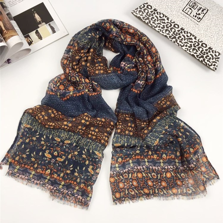 小野花系列巴厘紗圍巾 小野花系列巴厘紗圍巾